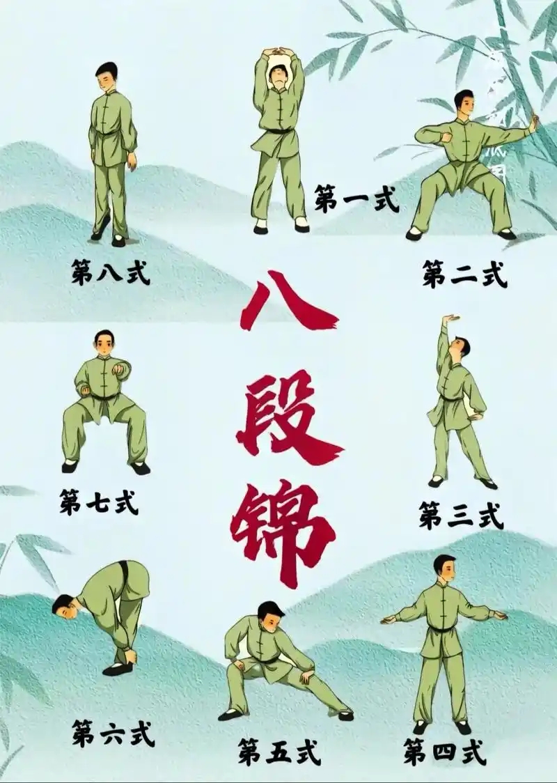 B站超火的《太极拳74式》和《八段锦12分钟完整版—带呼吸口令版》-口袋盘资源站-网盘资源