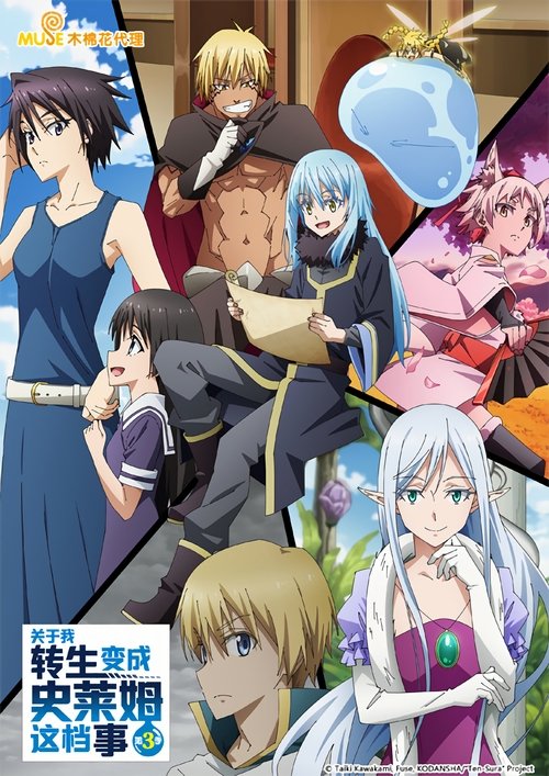 【日本动漫】关于我转生变成史莱姆这档事 S01-S03合集 4K超清2160P收藏版|他意识到自己投胎转世成“史莱姆|关于我转生|变成史莱姆这档事-口袋盘资源站-网盘资源