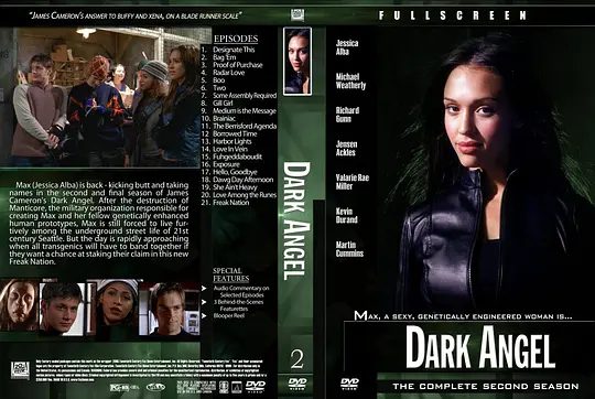 【欧美剧】末世黑天使 第二季(2001)4K高清(内附第一季全集|因为融合了过多的动物基因,所以外表和人类相差较多。又名: 黑暗天使 第二季|夸克网盘资源-口袋盘资源站-网盘资源