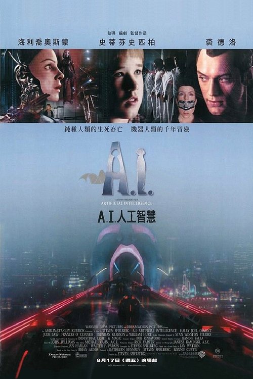 【欧美电影】[人工智能][2001]1080P高清无删减|谁也不知道他们能否完成自己的心愿成为真正的人，得到真正的爱【人工智能】-口袋盘资源站-网盘资源