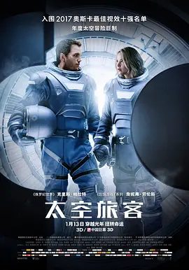 【欧美电影】太空旅客 Passengers (2016)1080P高清|生命受到威胁的不仅仅是他们自己，也包括同行的旅伴，和航行本身。又名: 太空潜航者|夸克网盘资源-口袋盘资源站-网盘资源