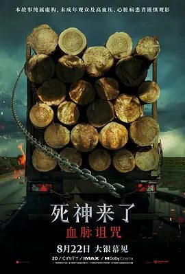 【欧美电影】死神来了：血脉诅咒（2025）4K高清（内附前5部全集）并牵连出流淌在整个家族血脉中的秘密：死神诅咒。又名: 死神来了6夸克网盘资源恐怖片-口袋盘资源站-网盘资源