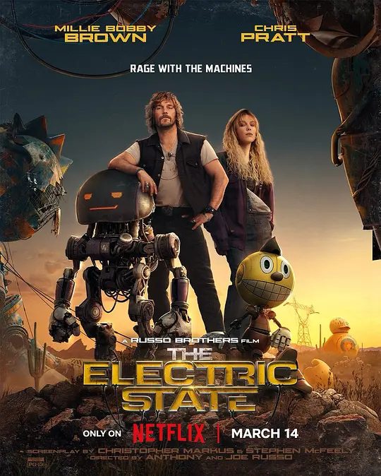 【欧美电影】电幻国度(2025)4K高清|与她同行的是个可爱又神秘的机器人,以及一名古怪的流浪客。又名: 电力之州|电幻国度|夸克网盘资源-口袋盘资源站-网盘资源