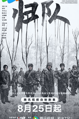 【电视剧】归队 (2025)4K高清|胡军 / 李乃文|归队为纪念中国人民抗日战争暨世界反法西斯战争胜利80周年,弘扬正确的二战史观而创作。归队|夸克网盘资源-口袋盘资源站-网盘资源