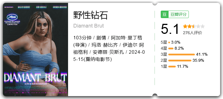 野性钻石 [2024][剧情 法国]-口袋盘资源站-网盘资源