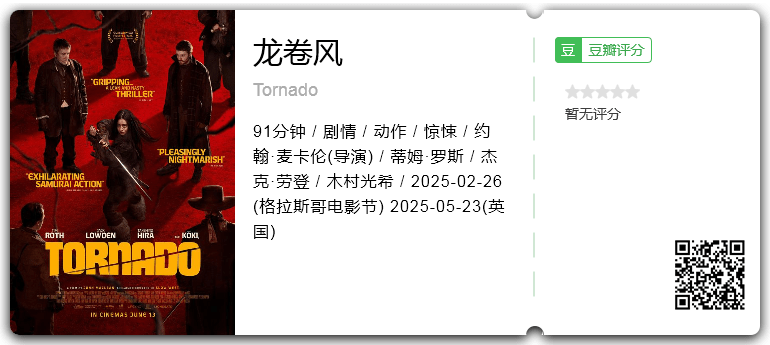 龙卷风 [2025][英国 动作 惊悚]-口袋盘资源站-网盘资源