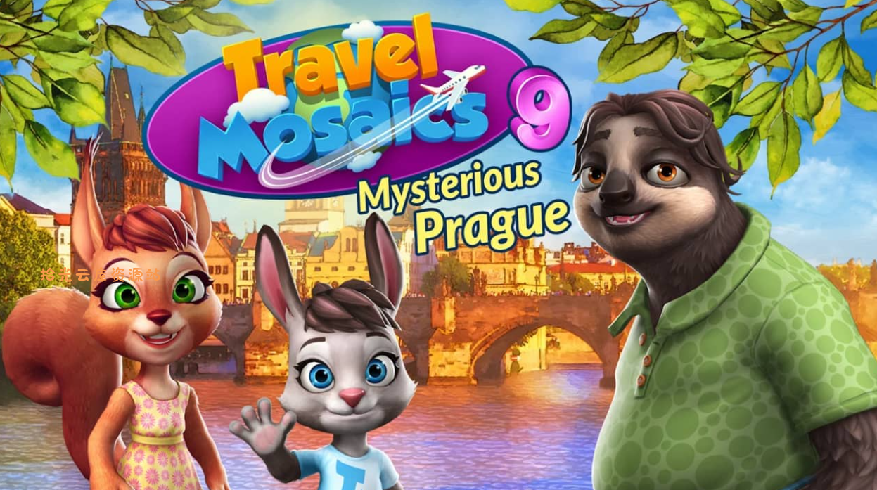 《旅行马赛克9:神秘布拉格 Travel Mosaics 9: Mysterious Prague》Switch英文版NSP下载-口袋盘资源站-网盘资源
