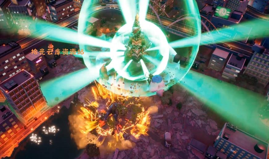 《巨击大乱斗 GigaBash》switch美版中文+1.0.31补丁+6DLC-口袋盘资源站-网盘资源