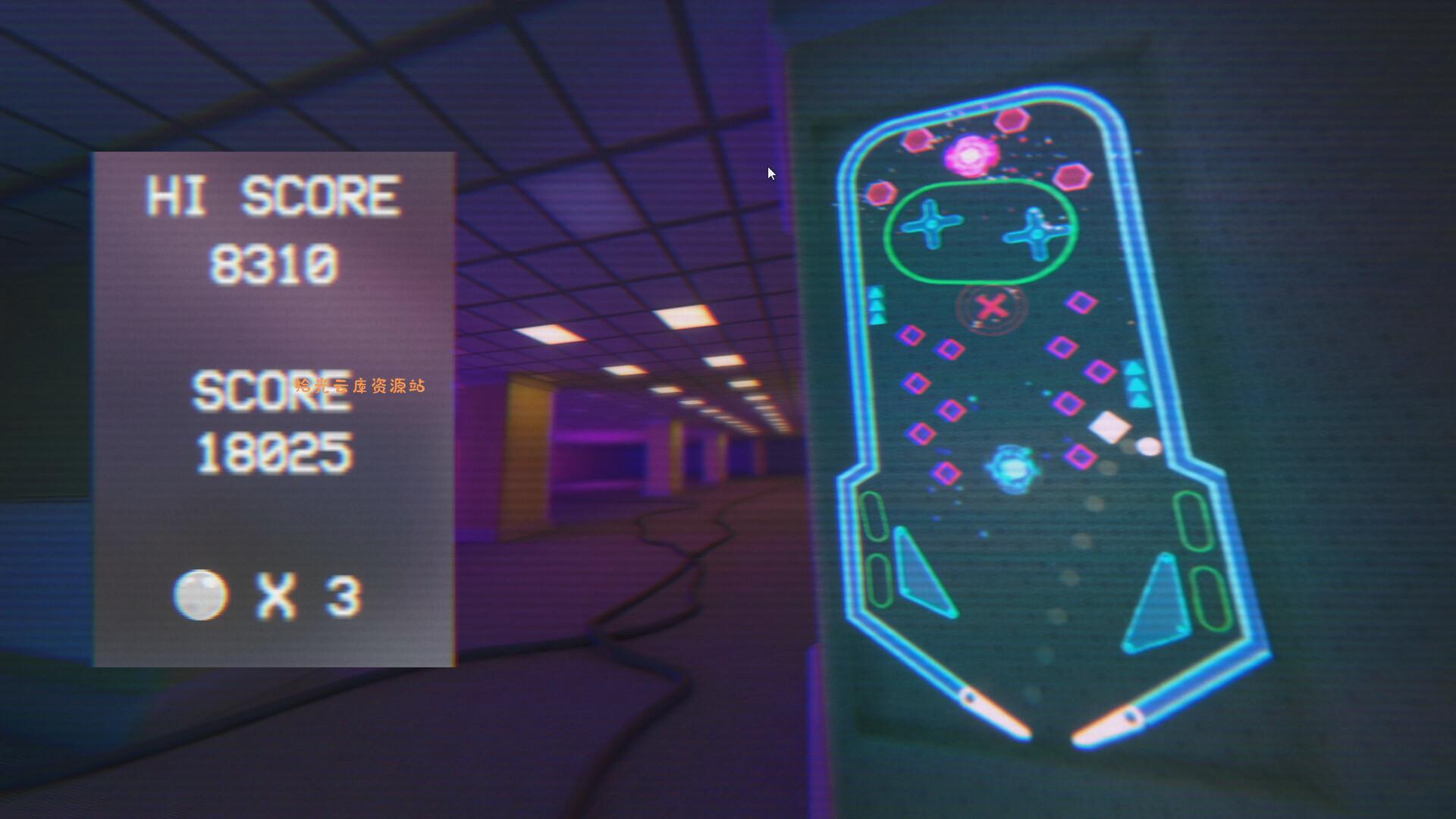 《蒸汽波弹子球/Vaporwave Pinball》PC中文版下载-含Build.18981584-口袋盘资源站-网盘资源