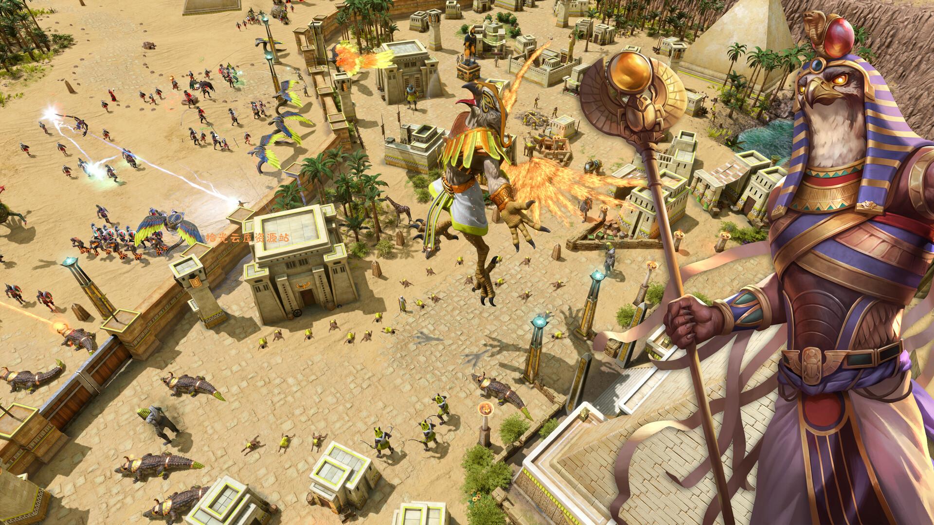 《神话时代：重述版/Age of Mythology: Retold》PC中文版下载-含v100.18.54786.0-口袋盘资源站-网盘资源