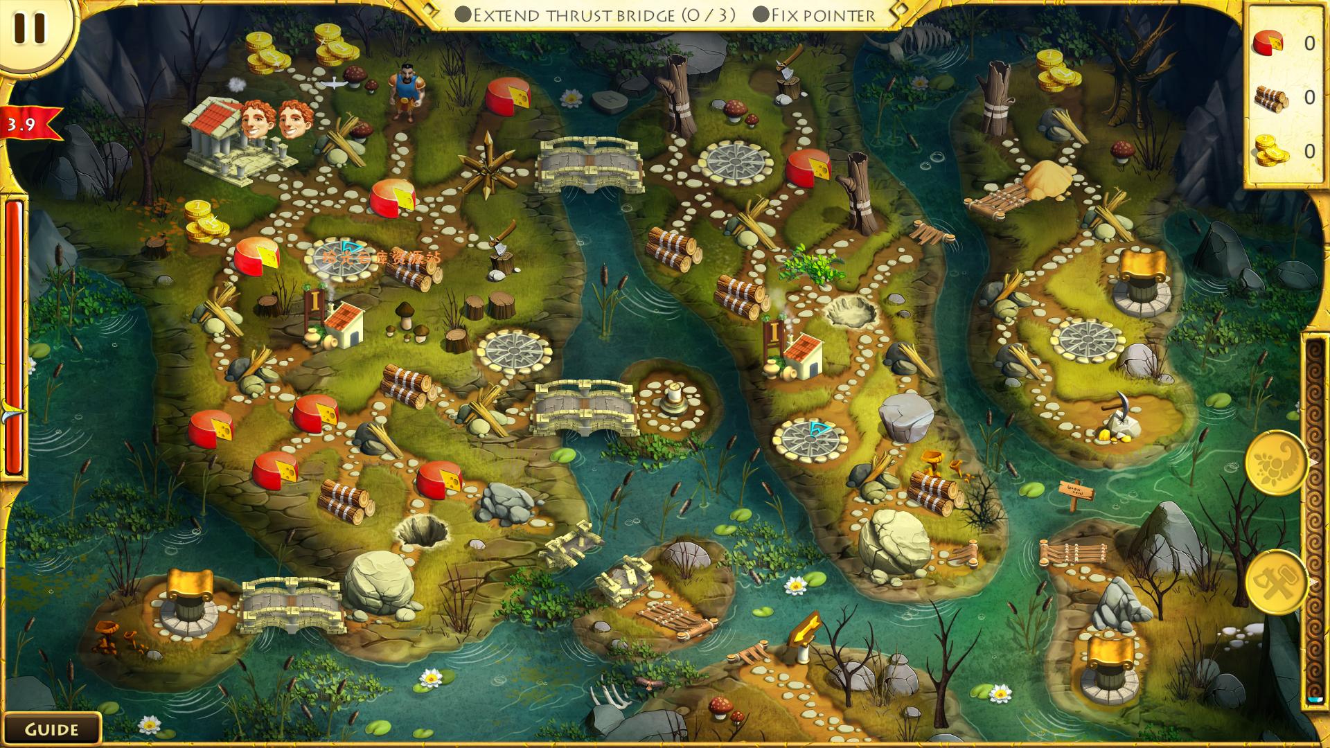 【游戏软件】《大力神的十二个劳工4：自然之神 12 Labours of Hercules IV Mother Nature》Switch英文版NSP下载，百度网盘资源