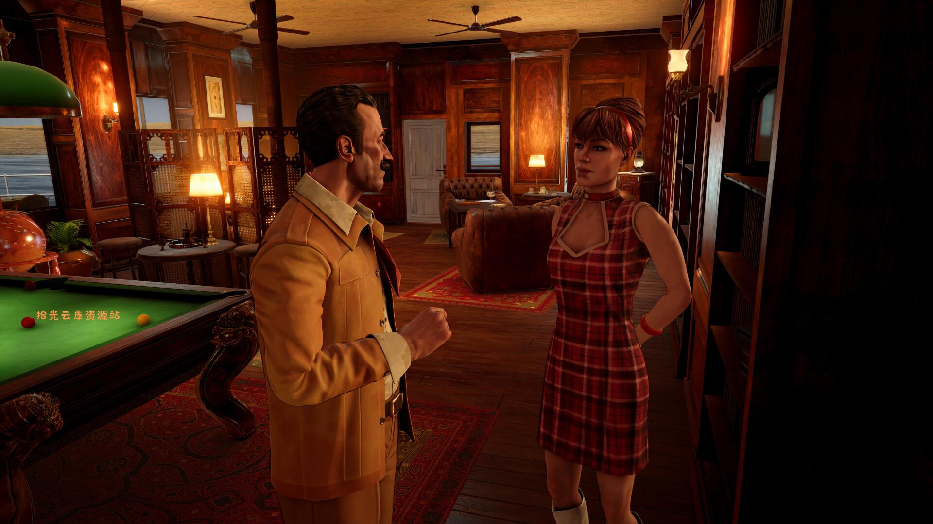 【游戏软件】《阿加莎·克里斯蒂 – 尼罗河上的惨案/Agatha Christie – Death on the Nile》PC中文版下载-含v1.3.0，夸克网盘资源