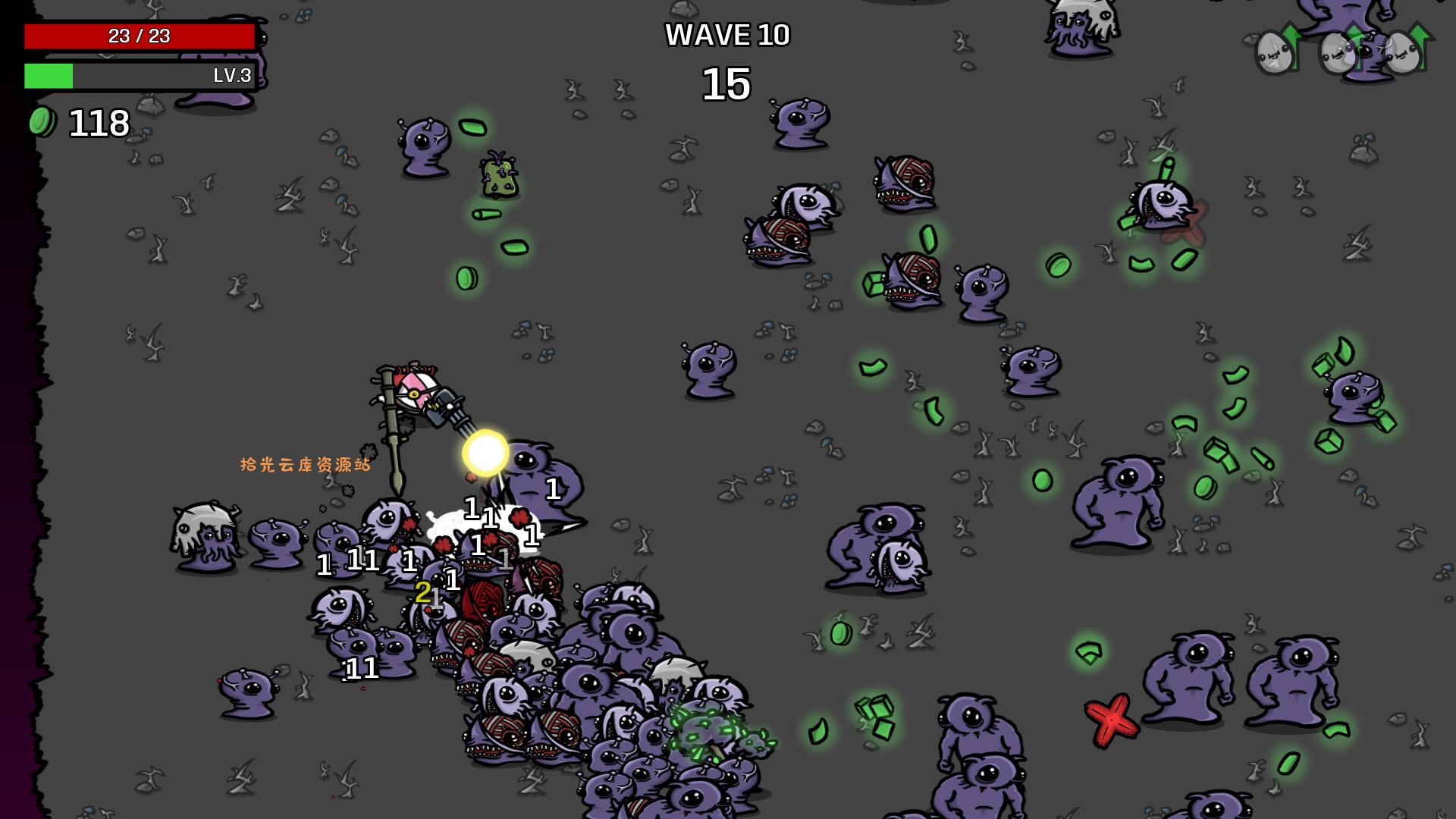 【游戏软件】《土豆兄弟 Brotato》Switch美版中文NSZ下载 – 含1.1.11.3c补丁+1DLC，百度网盘资源