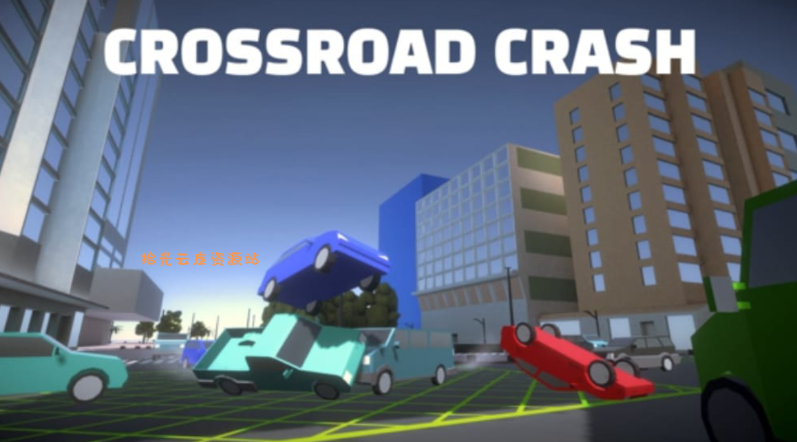 【游戏软件】《路口撞车 Crossroad crash》Switch英日文版NSP下载，百度网盘资源