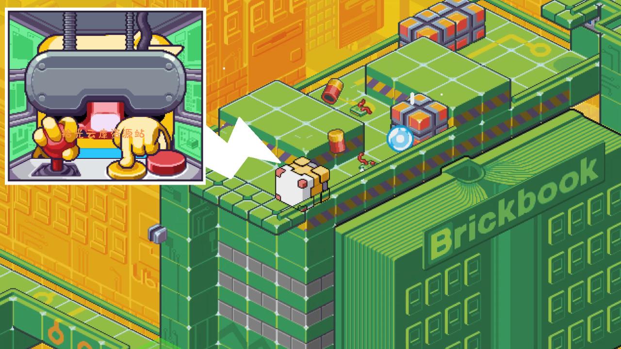 【游戏软件】《枪砖：重载 Gunbrick Reloaded》Switch中文版NSP下载 – 含2.0.0补丁，百度网盘资源