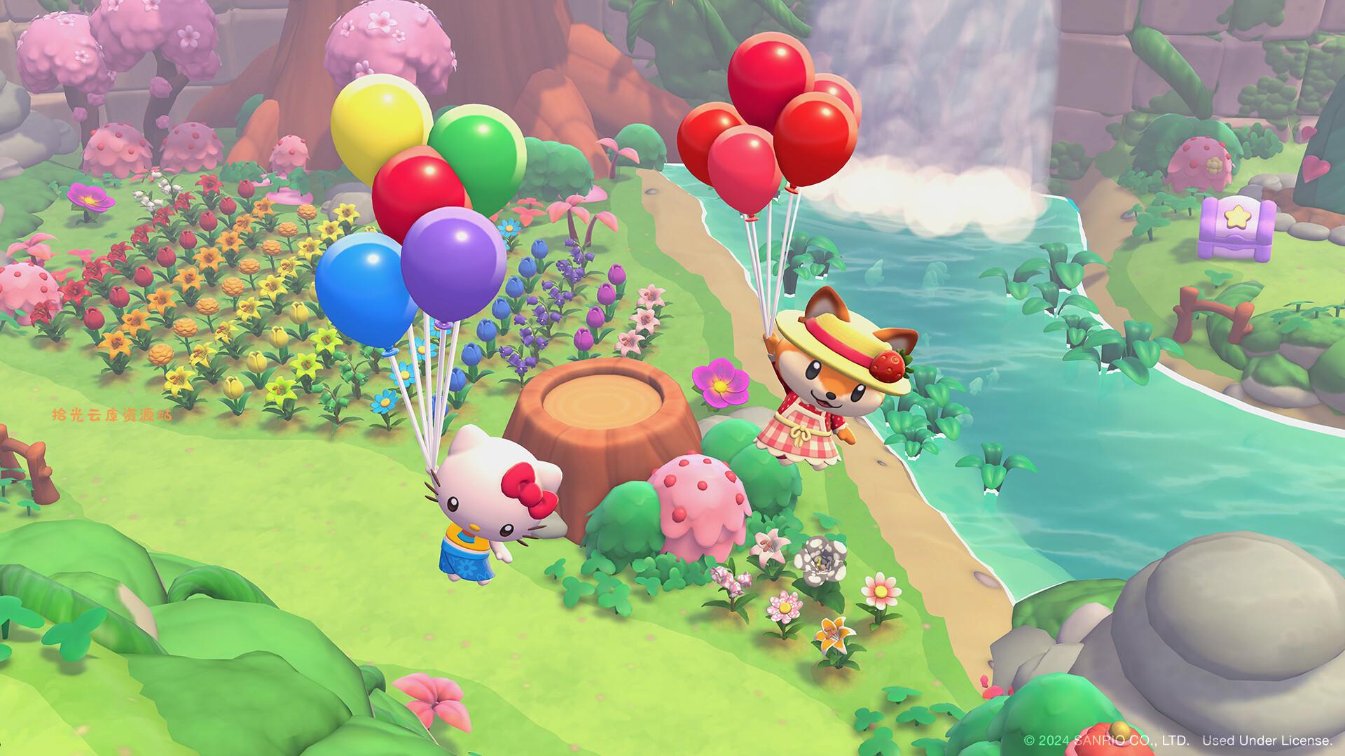 【游戏软件】《凯蒂猫岛屿冒险 Hello Kitty Island》Switch美版中文NSZ下载 – 含2.11.1补丁+2DLC，百度网盘资源